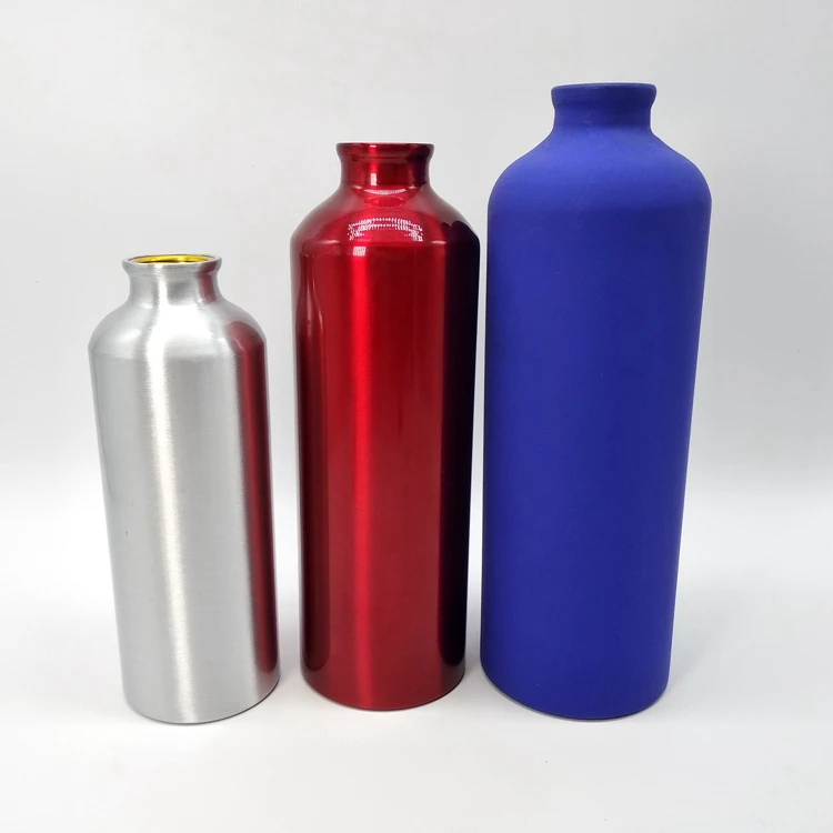 China Manufacture Oem Color Aluminum 1000Ml Water Bottle 1L Logo Golden Aluminum Bottle