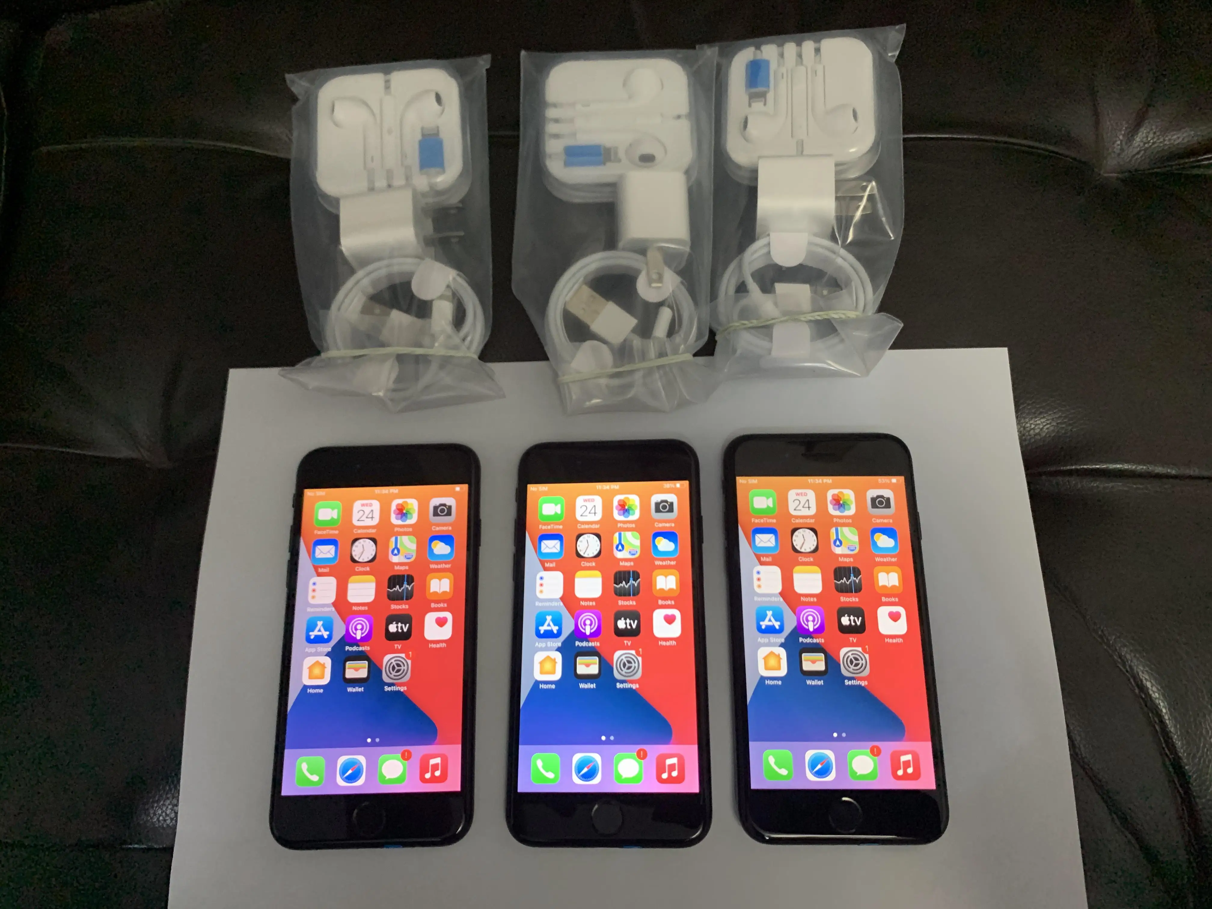  Восстановленный б/у телефон Iphone 8 Plus 64 ГБ Оригинальный разблокированный мобильный