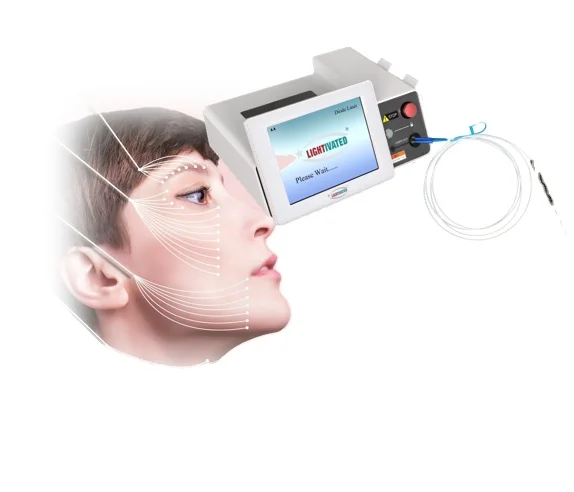 Beijing plasma laser skin tightening lipolysis Face lift fiber cannulas Endolaser 980 1470 Liposuction lipolaser fat loss device