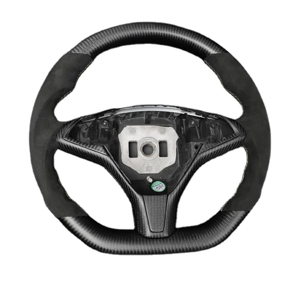 Matte Forged  Carbon Fiber  Steering Wheel For 2019+ Tesla model S