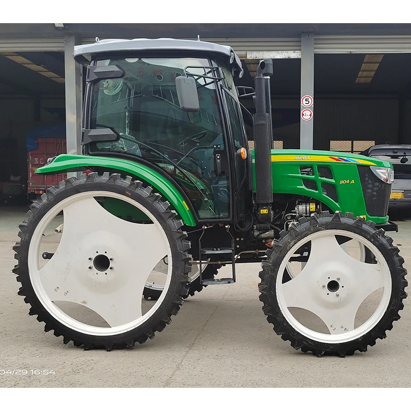 80hp AC Cabin tractors farm tractor 4x4 agricultural for agriculture 4 cylinder diesel Engine traktor