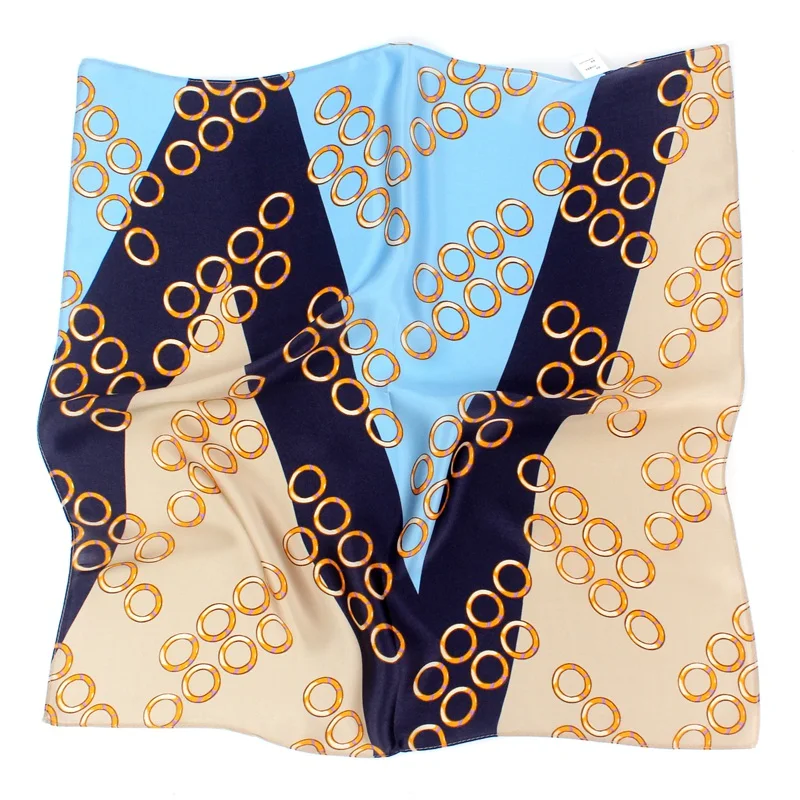 Custom china square fashion ladies scarf silk hijab scarf Silk Scarves In Bulk