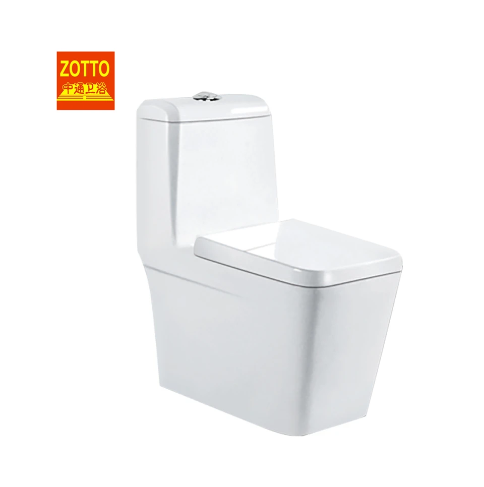 Chinese Cheap Price S-trap Siphonic Dual-flush One-piece Toilets Bowl Bathroom Ceramic Wc Toilette