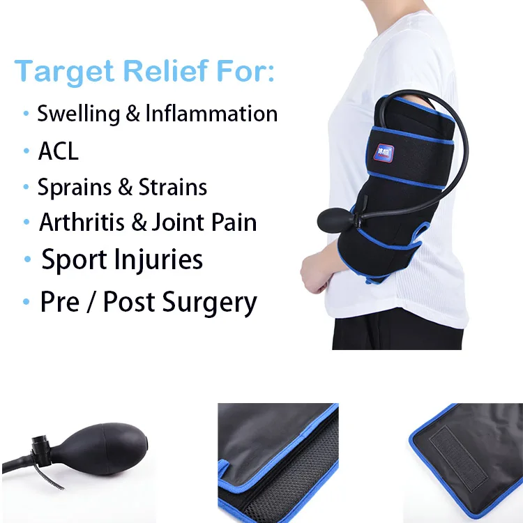 Wholesaler Gel Inside Cooling Reduce Inflammation Reusable Ice Pack for Sports Injuries Muscle Pain Relief