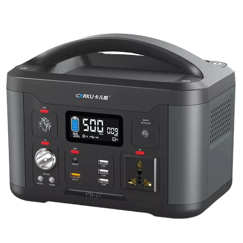 Solar Power Station 600w Backup Lithium Battery Solar Generator Solar Power Home For Outdoor Portable Power Station