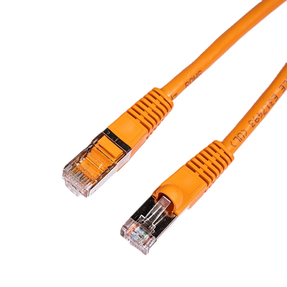  Горячая Распродажа экранированный неизолированный медный кабель cat5e cat6 cat6a FTP соединительный rj45
