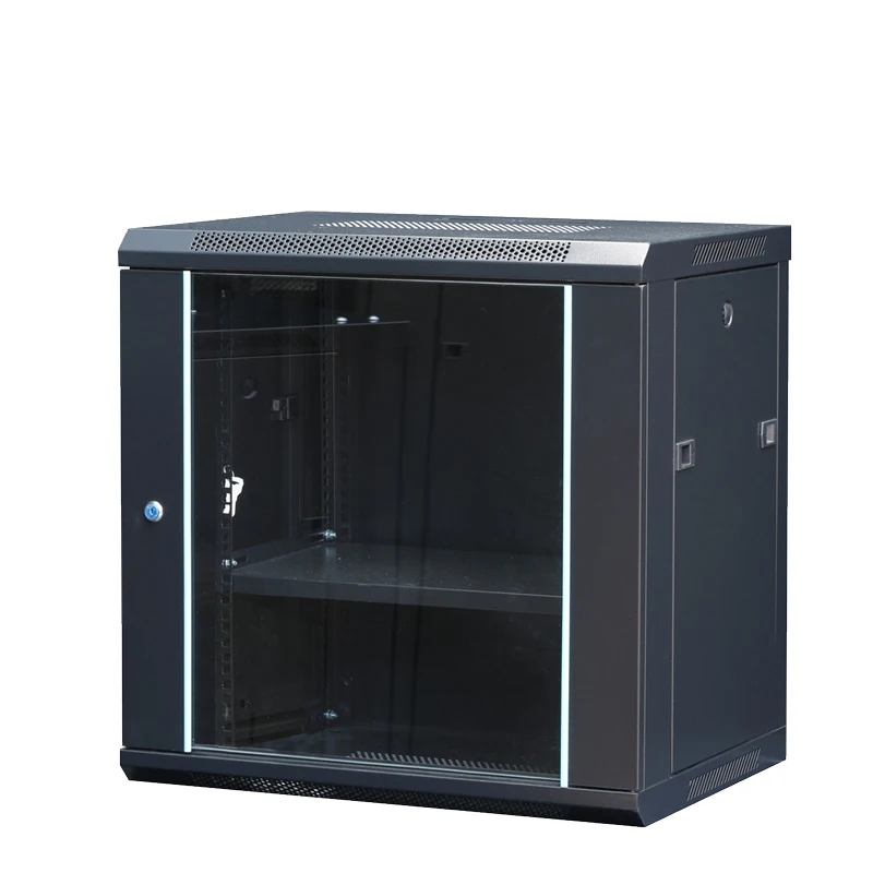 Rack Server Chassis Custom Racks 19 Inch 24 75*12 9U Wall Mount Network Open Cabinet Mini China White Supplier Vertical