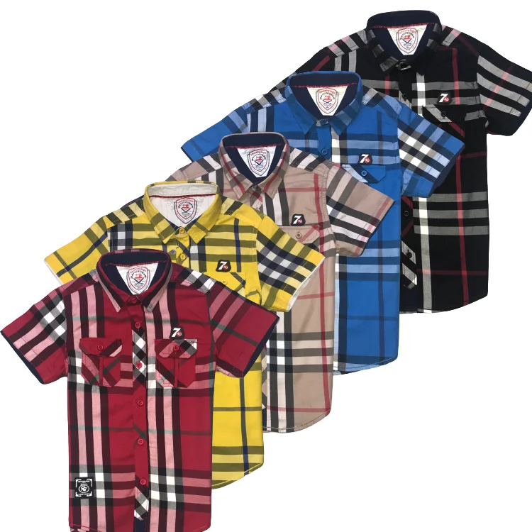 Детская рубашка с коротким рукавом 3B231703A, модель для мальчиков, Лидер продаж на лето