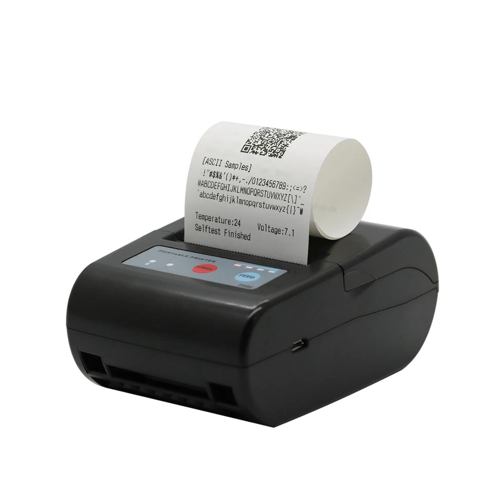 Mini 58mm  Portable Android Thermal Receipt Printer 2inch Wireless imprimante thermique bluetooth