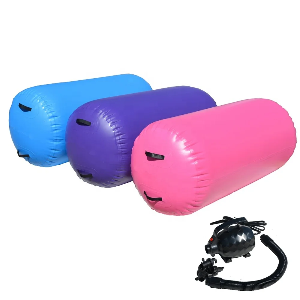 Air Track Roller Inflatable Fitness Air Barrel Roller for Gymnastic