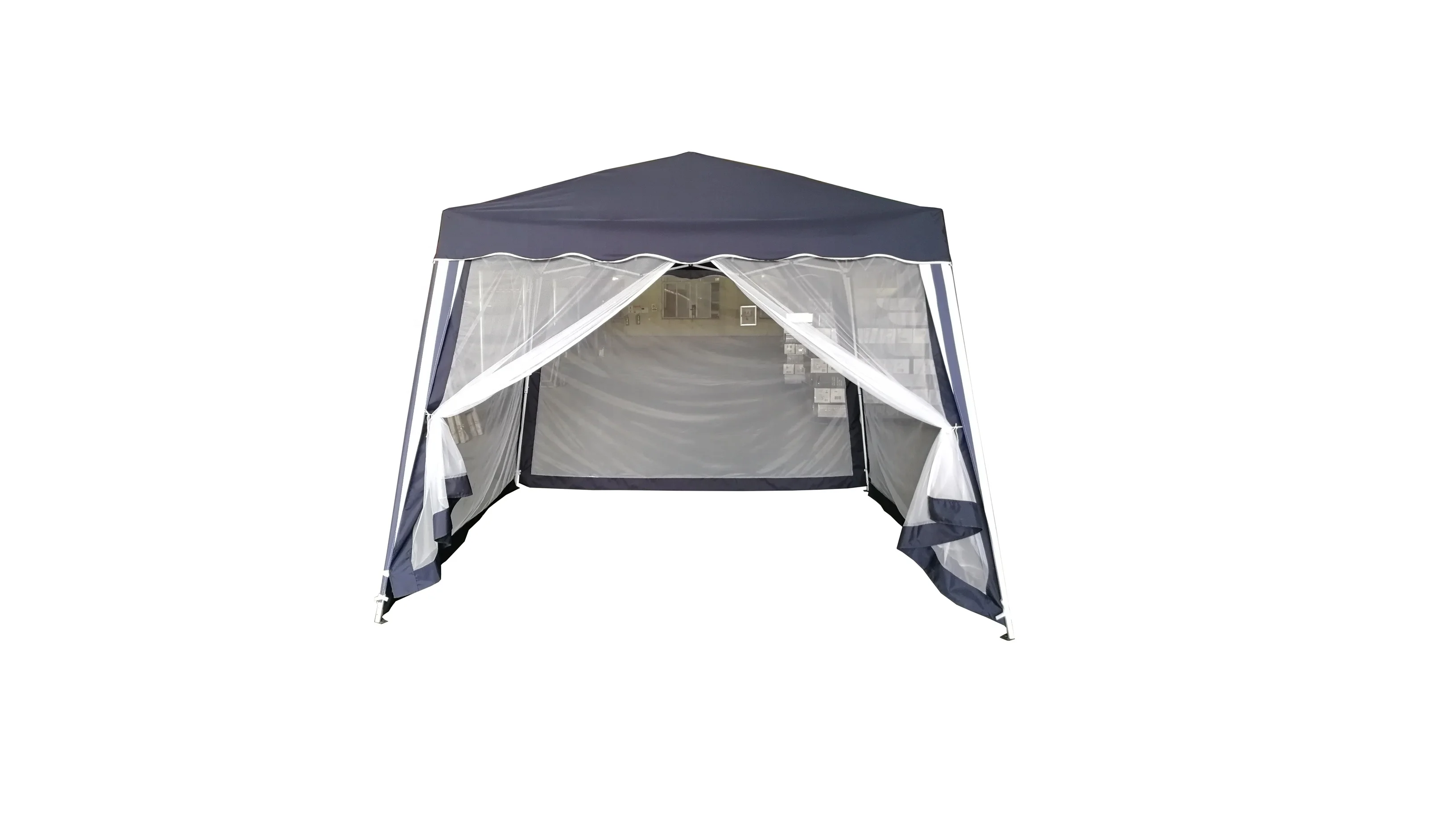 3x3M  Gazebo with 4-Side Mesh Panels Mosquito Netting Pop Up Gazebo