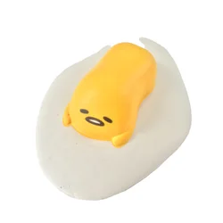 Custom Made Novelty TPR Joke Decompression Stress Reliever Egg Squishy Toys For Adults