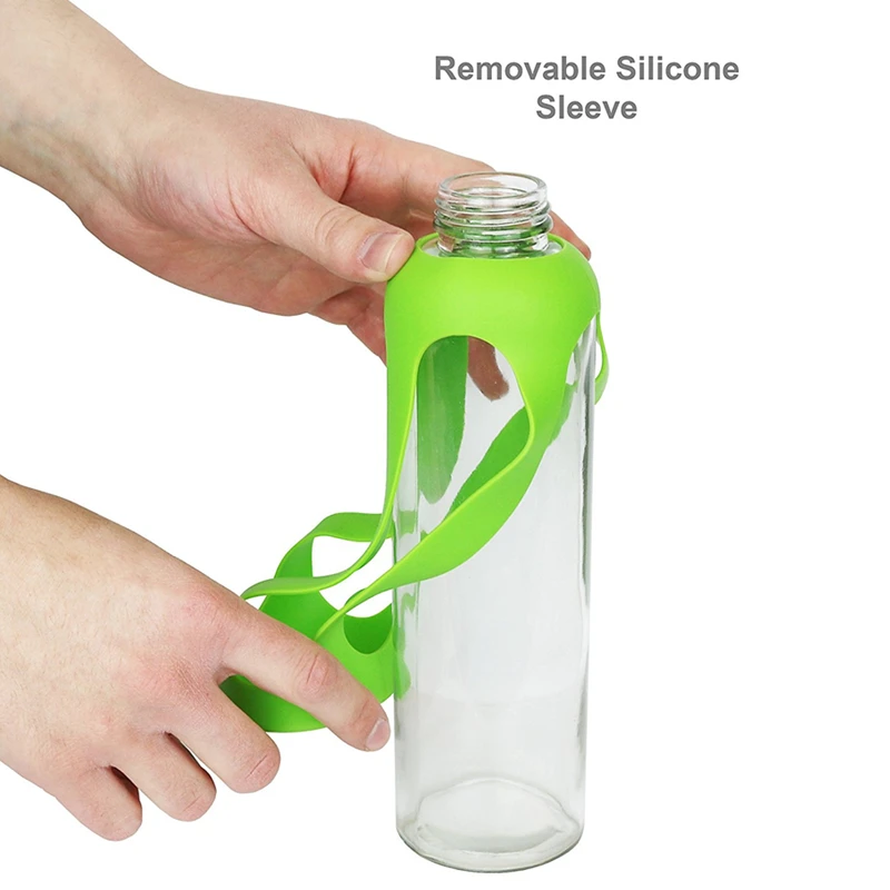 Customize silicone bottle sleeve bpa free soft silicone rubber sleeve for cup