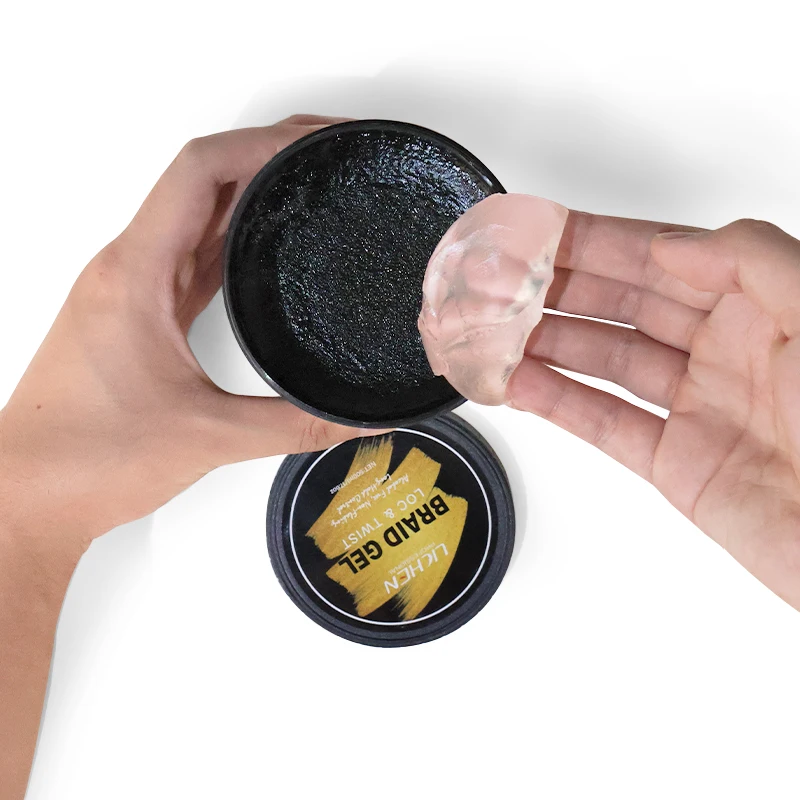 16.9 oz extreme hold own label locs gel private label non flaking long lasting hair braiding gel extra hold