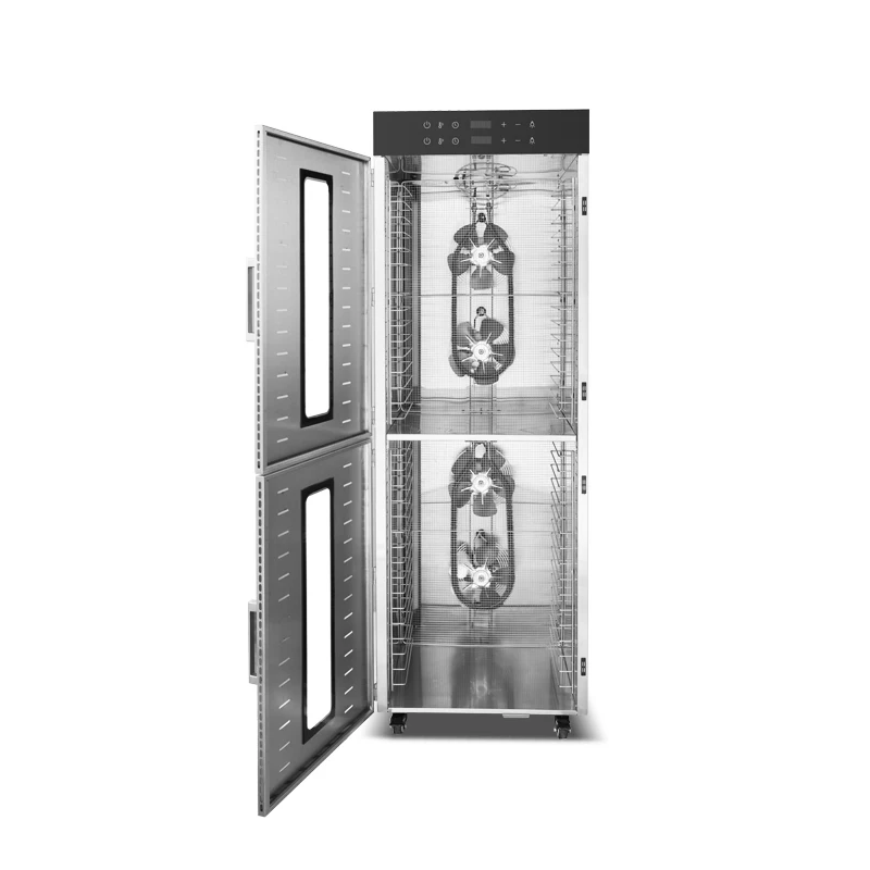 2 Cabinets 32 Layers Stainless Steel Commercial Food Dehydrator Vegetables Mushroom Dehydrator