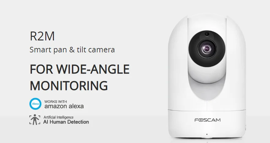 Внутренняя камера безопасности Foscam R2M 1080P FHD IP CCTV мини-камера