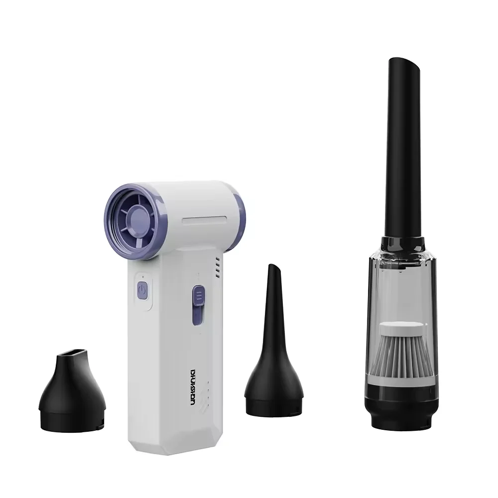 Smart Home Office Computer Keyboard Vacuum Cleaner 130000R Portable Handheld Rechargeable Pet Hair Dust Blower High Speed Fan