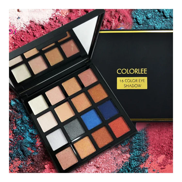 Private Label Eyeshadow High Pigment Metallic Eyeshadow Glitter Pearlescent Shimmer Long Lasting Matte Eyeshadow