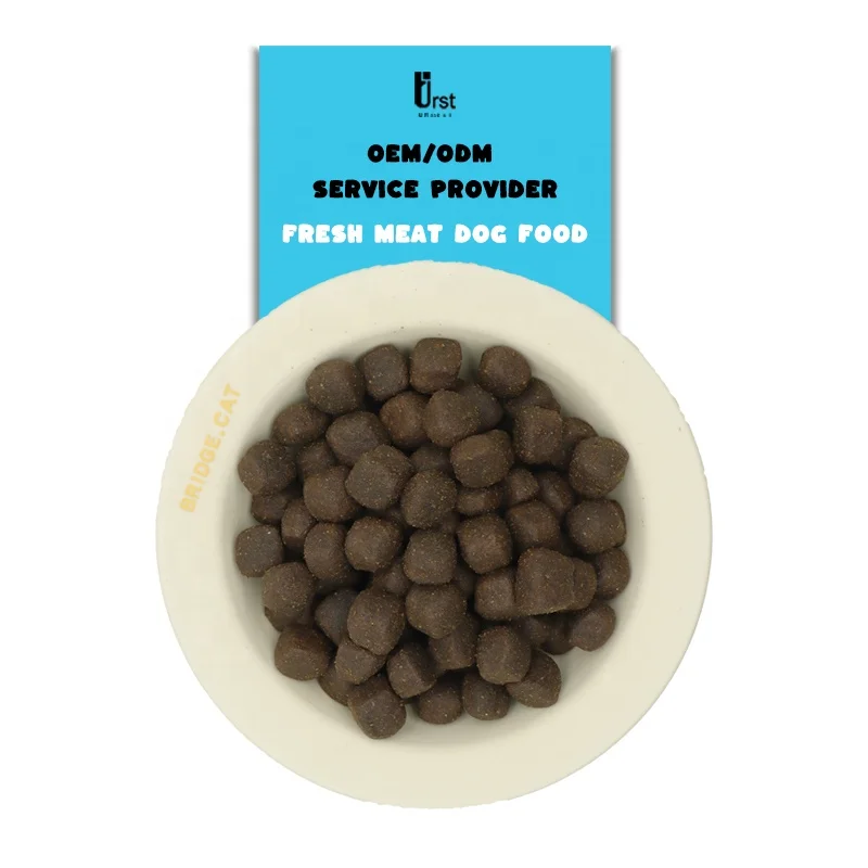 Поставщик без зерна высокое мясо большой фрикадельки корм для собак