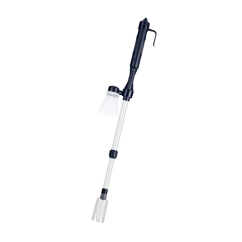 Electric Aquarium Gravel Cleaner Battery Siphon Fish Tank Water Changer AC Vaccum Fish Waste Remover Water Filter