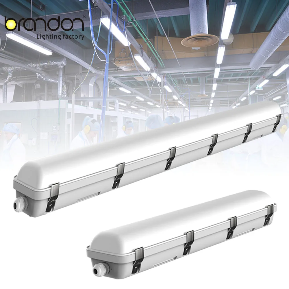 Водонепроницаемый фонарь 600 мм t5 led 1200 batten 6 футов светодиодные
