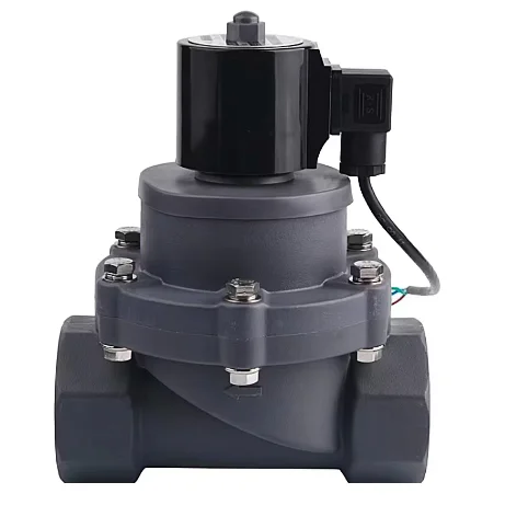 Fast Shipping from NingBo 12V Anti-Corrosive Piston Industrial UPVC CPVC Hydraulic Solenoid Valve