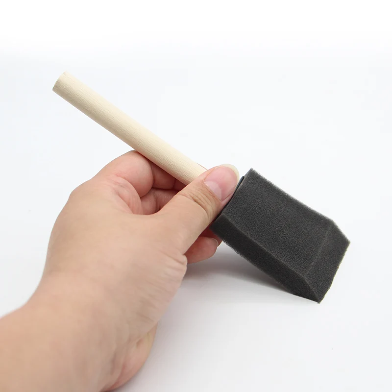 1' 2' 3' 4' Artist polyurethane foam brush