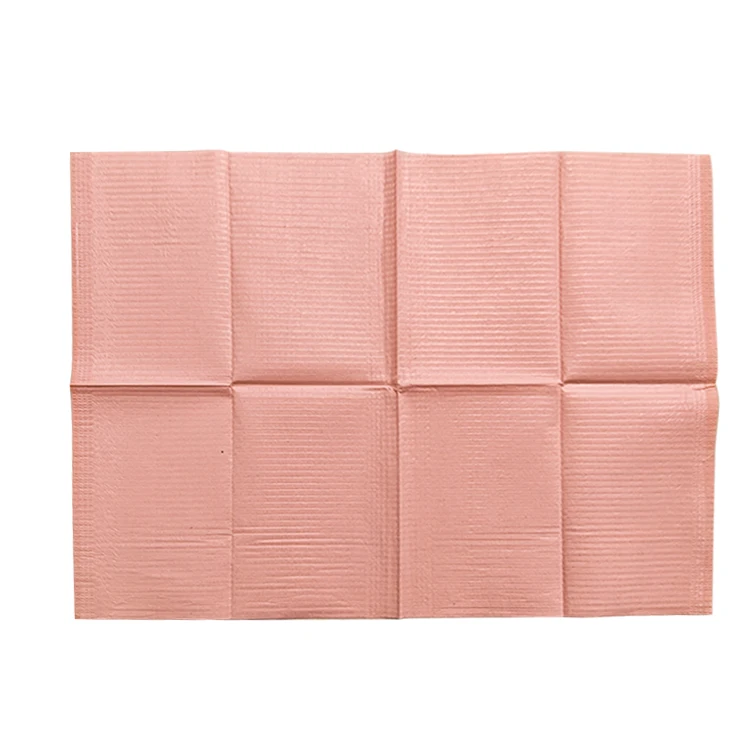 Dental Tie on Bib Disposables Bib Dental 3 Layers Dental Bib Disposable 3 Ply