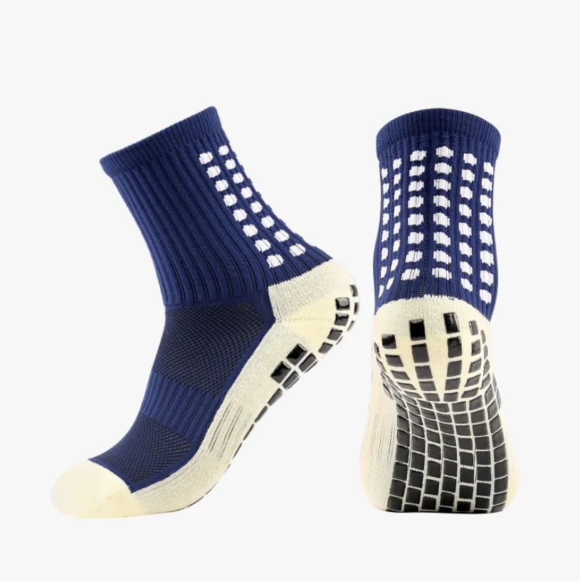 Wholesale Anti Slip Sock Non Slip Soccer Grippy Sport Football Sports Grip Socks For Men