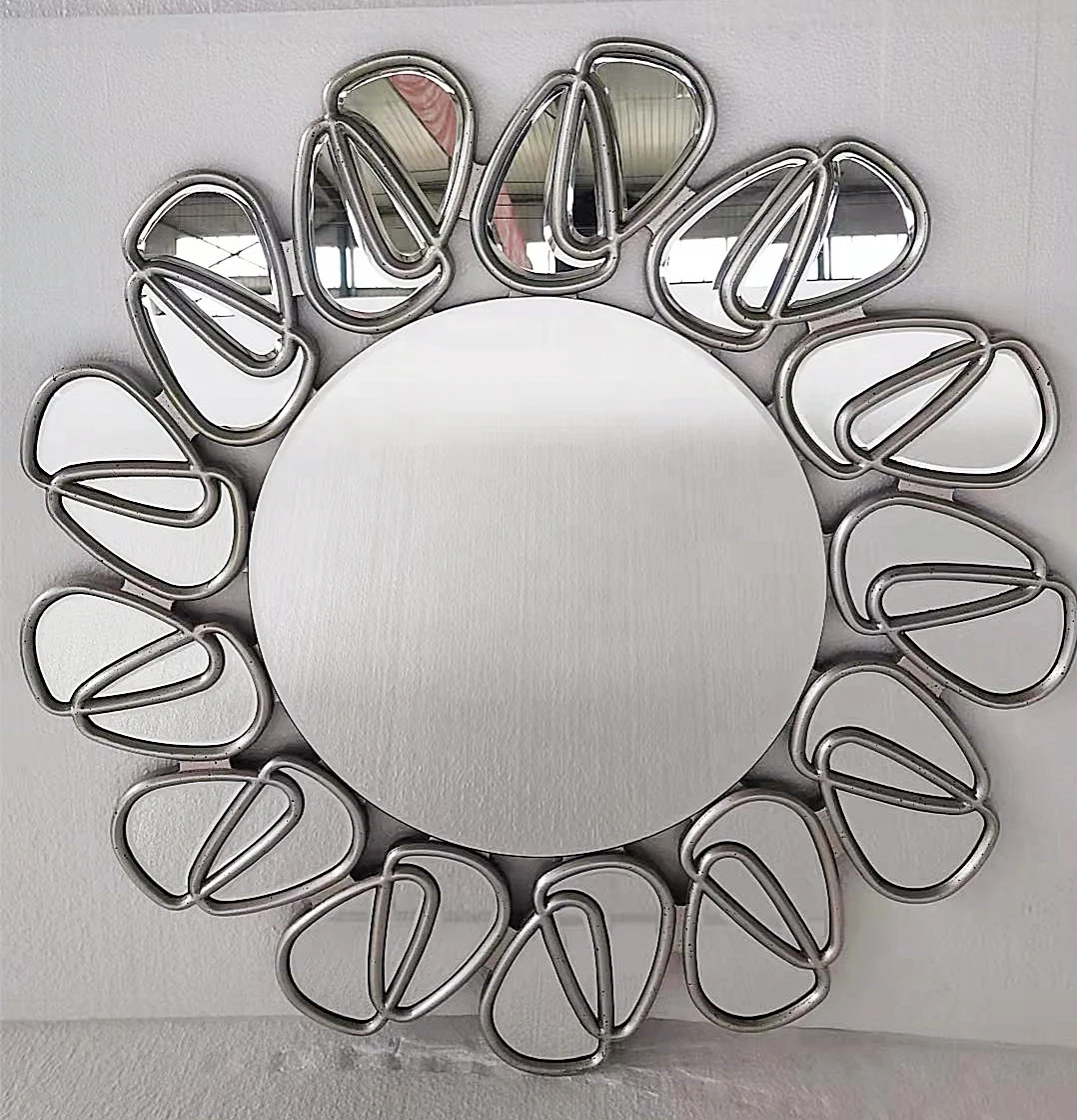 Wooden Framed Mirrors Wall Decorative Wholesale Mirror Designs For Home Decoration