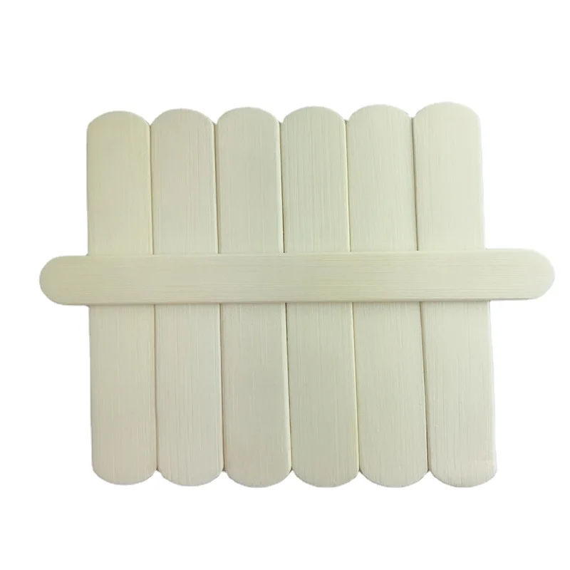 ice cream 140 mm length popsicle wooden stick ice cream stick with round bar