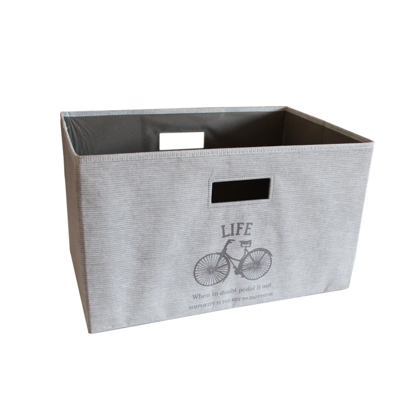 Wholesale Foldable Kids Cloth Fabric Storage Luxury Collapsible Large Toy Storage Box & Bins with Lid