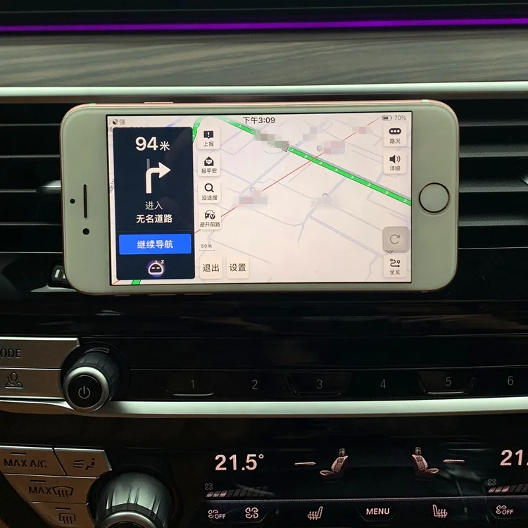 Air vent mount magnetic car holder for iPhone and android magnetic phone holder