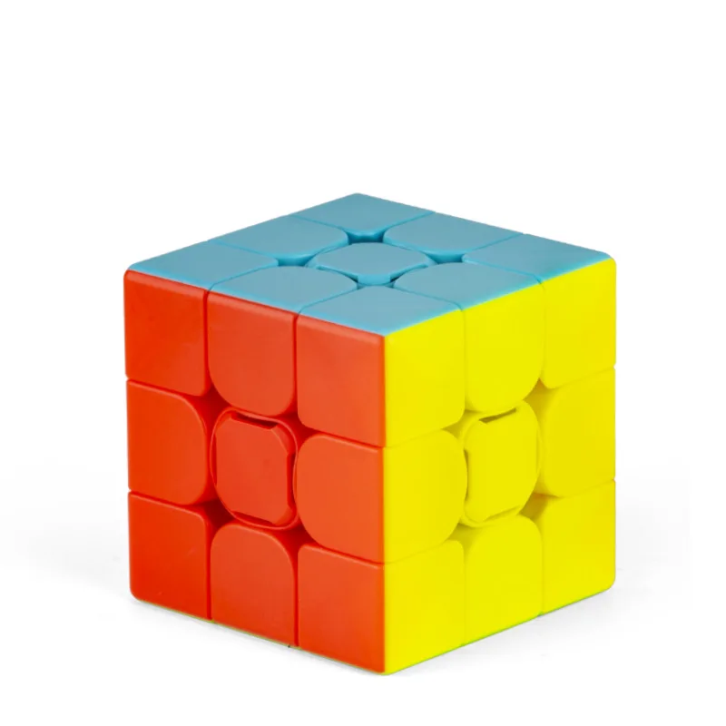 RQ211201 Лидер продаж детские развивающие игрушки без наклеек 2x2 скоростные кубики 3x3 Магнитный Магический кубик-головоломка игра