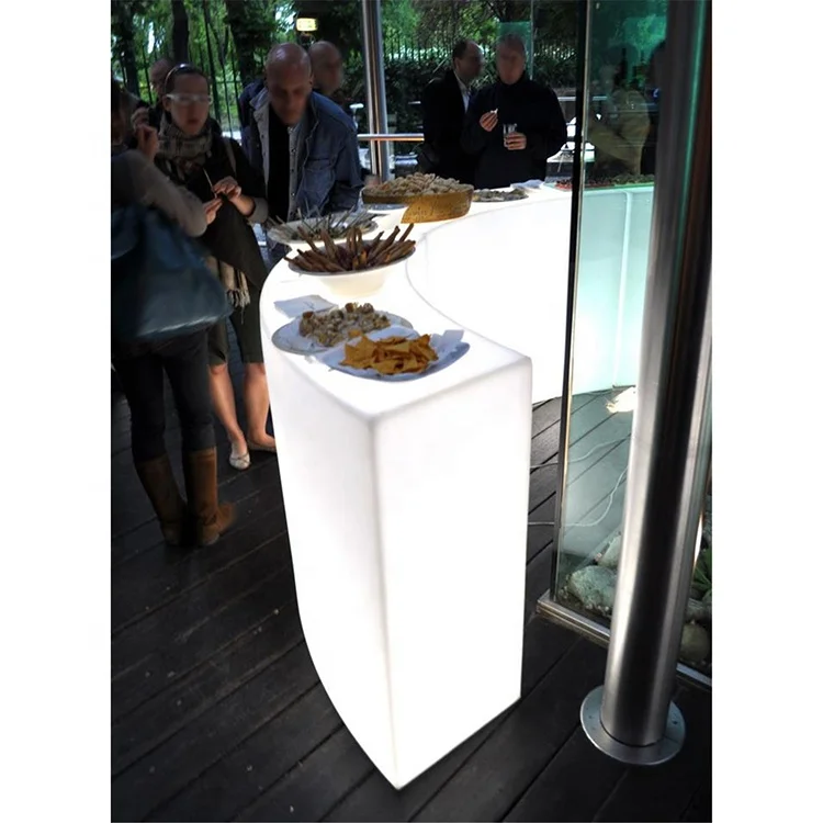 
Hot new product custom night club led illuminated bar counter . 