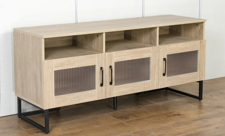 Living Room Set Furniture  Sideboard Cabinet Furniture Storage Cabinet for Dining Room Wooden Buffet Sideboard Modern 1pcs/ctn