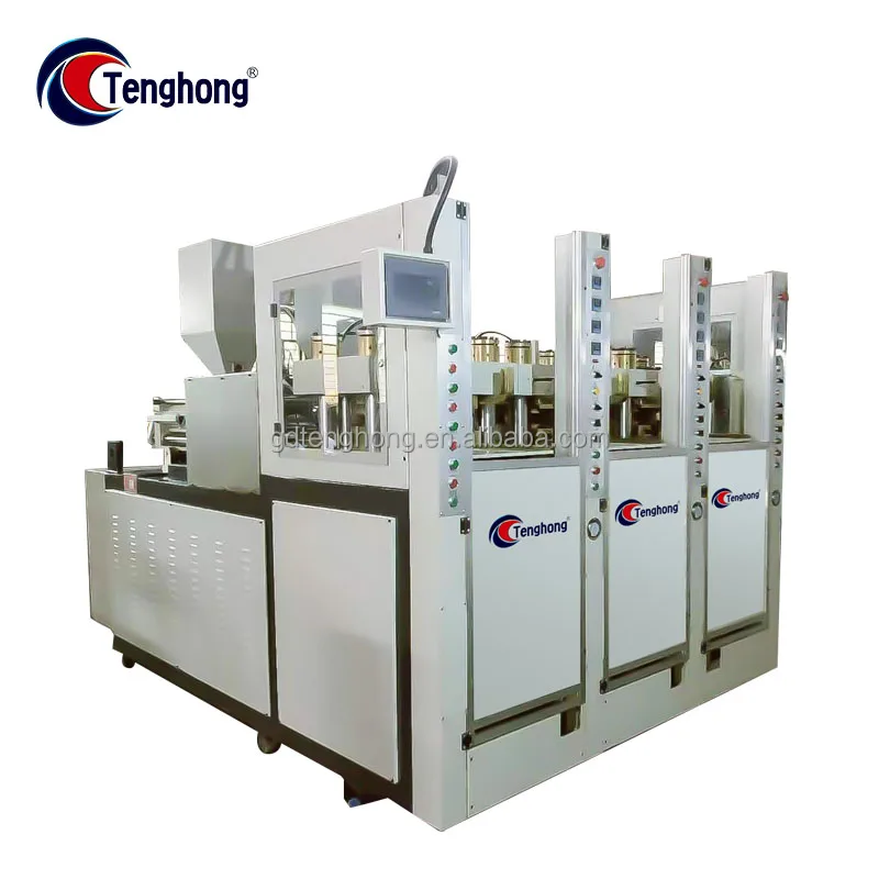 Tenghong TH-100-3S-1CS Automatic Vertical TR/TPU iniection moulding machine