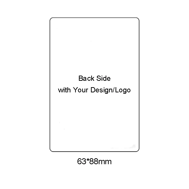 Custom Logo Printing Luxury 54 Card Durable Playing Cards Paper Material 63*88mm Poker Games Decks With Custom Box