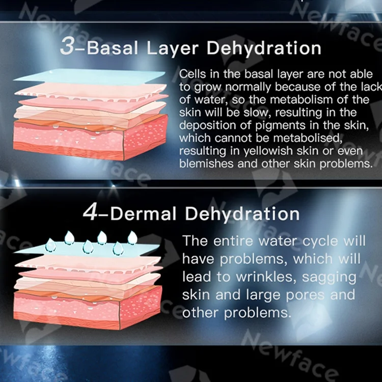 NewFace Professional Manufacturer Hydra Skin Beauty Facial 8 14 17 Multifunctional Water Hydro Dermabrasion Hydration Oxygen Jet