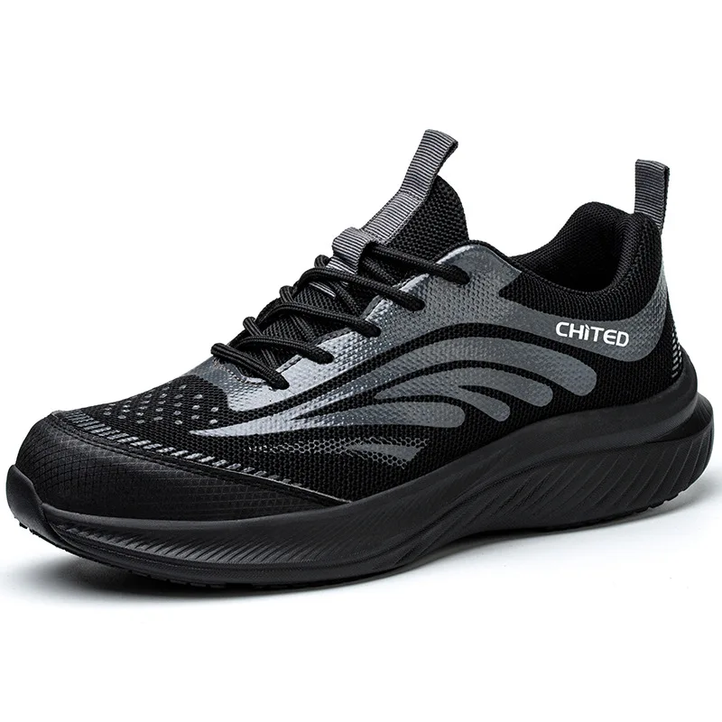 Sunland Hot Selling Cheap Fashionable Lightweight Comfortable Steel Toe Safety Shoes with CE S3 S1P Price Dropshipping