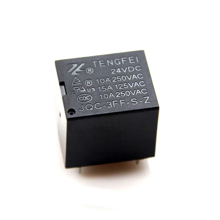  Tengfei Высокое качество 24V DC микро T73/3FF 5 Pin реле Pcb для