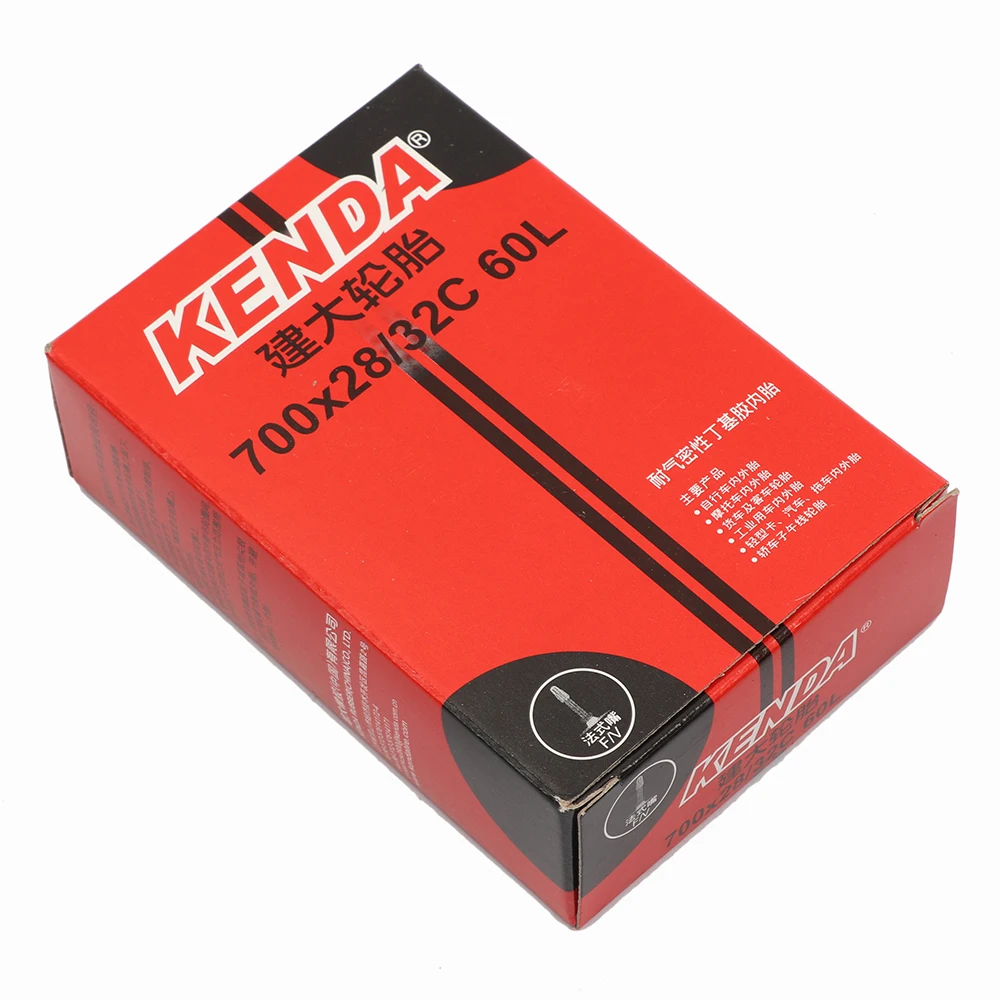 KENDA 700Cx28C 32C 60mm Length Presta Valve FV Rubber Road Tyre Bike Inner Tube
