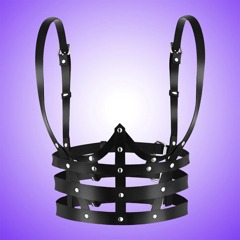 Women Harness Belt Bondage Cage Sexy Underwear Suspenders Punk Leather Women Harness Woman Lingerie Straps Garters Sword Belt