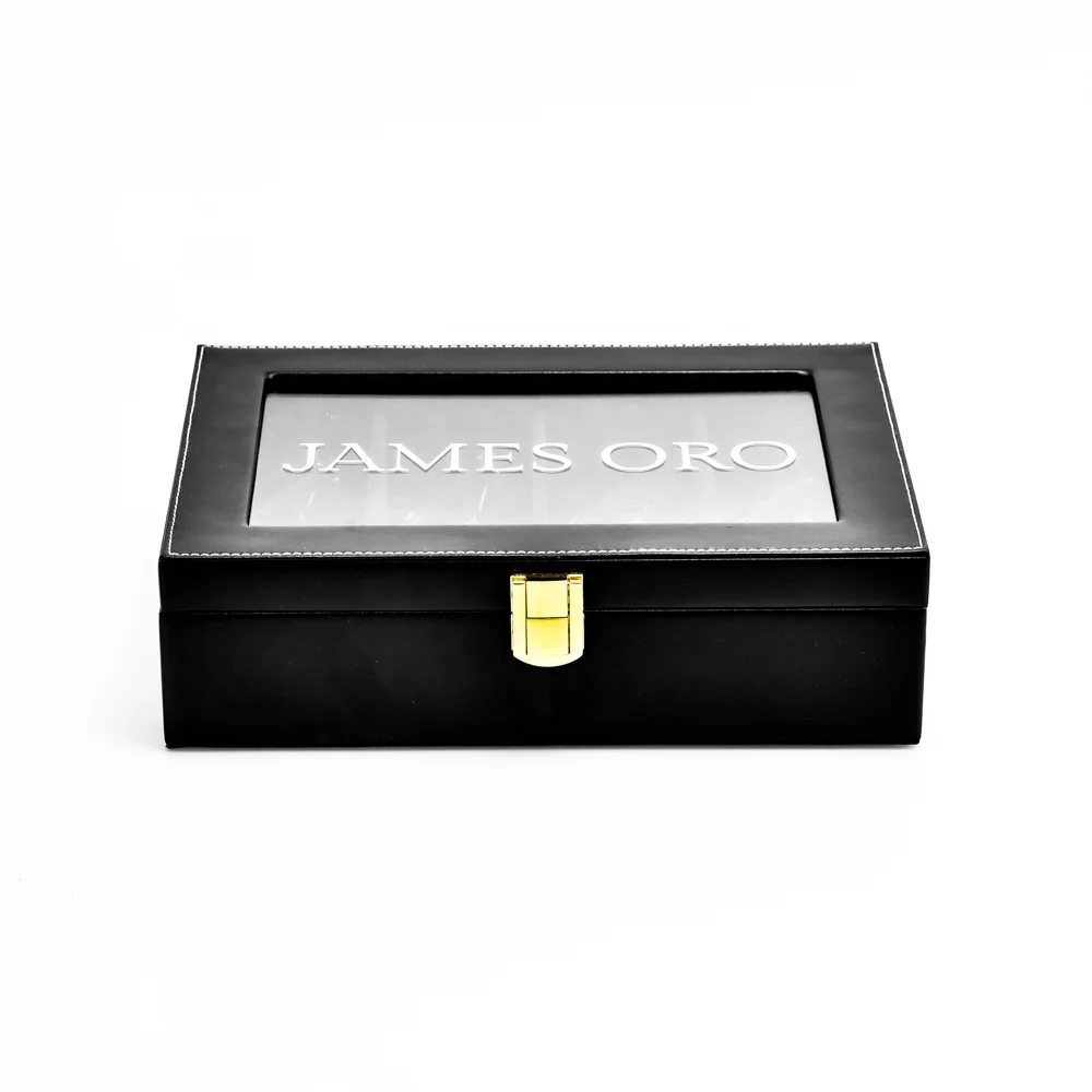 Hot selling Eyewear Display Case Leather Glasses Box Sunglasses case