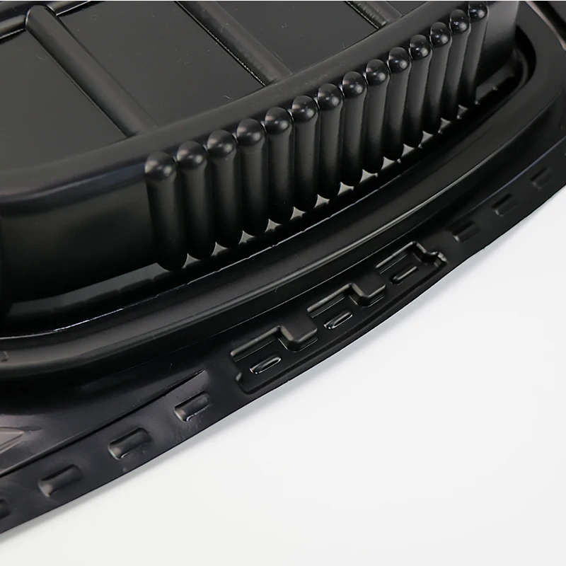 1.5Kg Plastic Takewway Roast Chicken Container Plastic Boxes For Roast Chicken Disposable Roast Chicken Packaging Tray Box