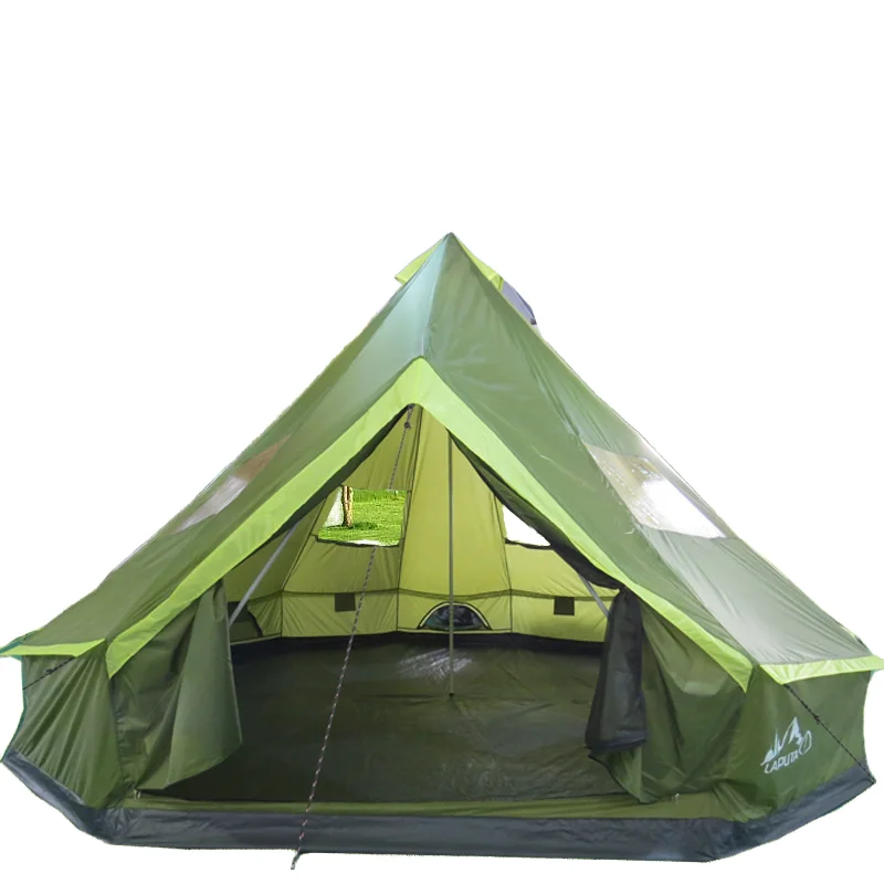 Convenient Tent Yurt Outdoor Tent Field Camping Spire Tent Camping for Travel Camping Outdoor Activities