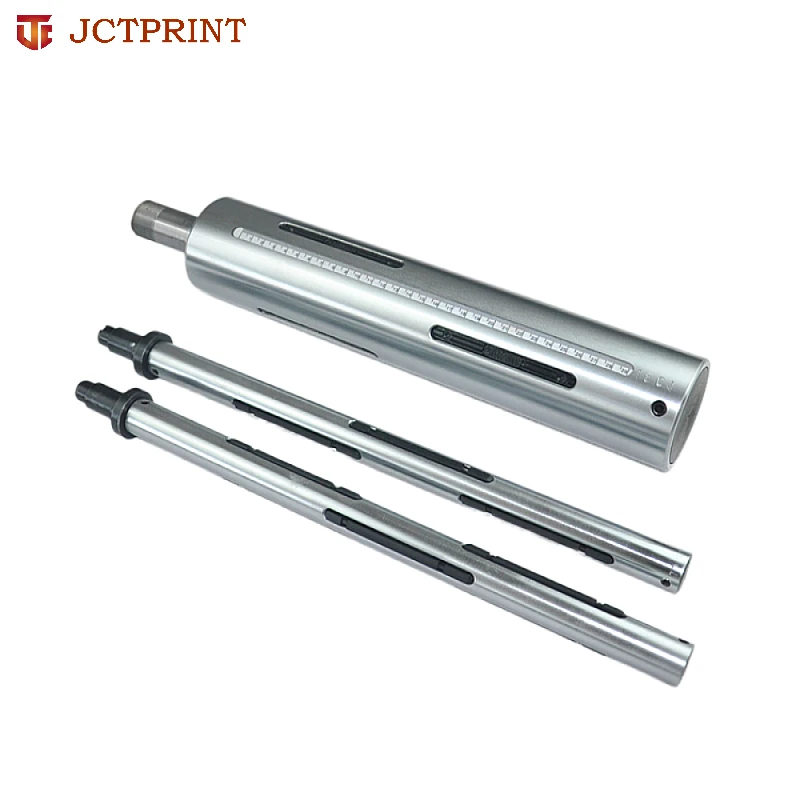 Mechanical unwind and rewind air shaft for flexo printing machine