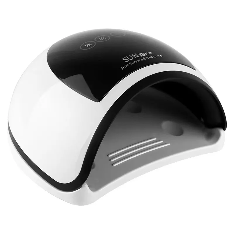 Hot Sale 96W Gel UV nail lamp Big Space Professional Quick Dry Curing Lamp with Display Auto Sensor for Salon & Home