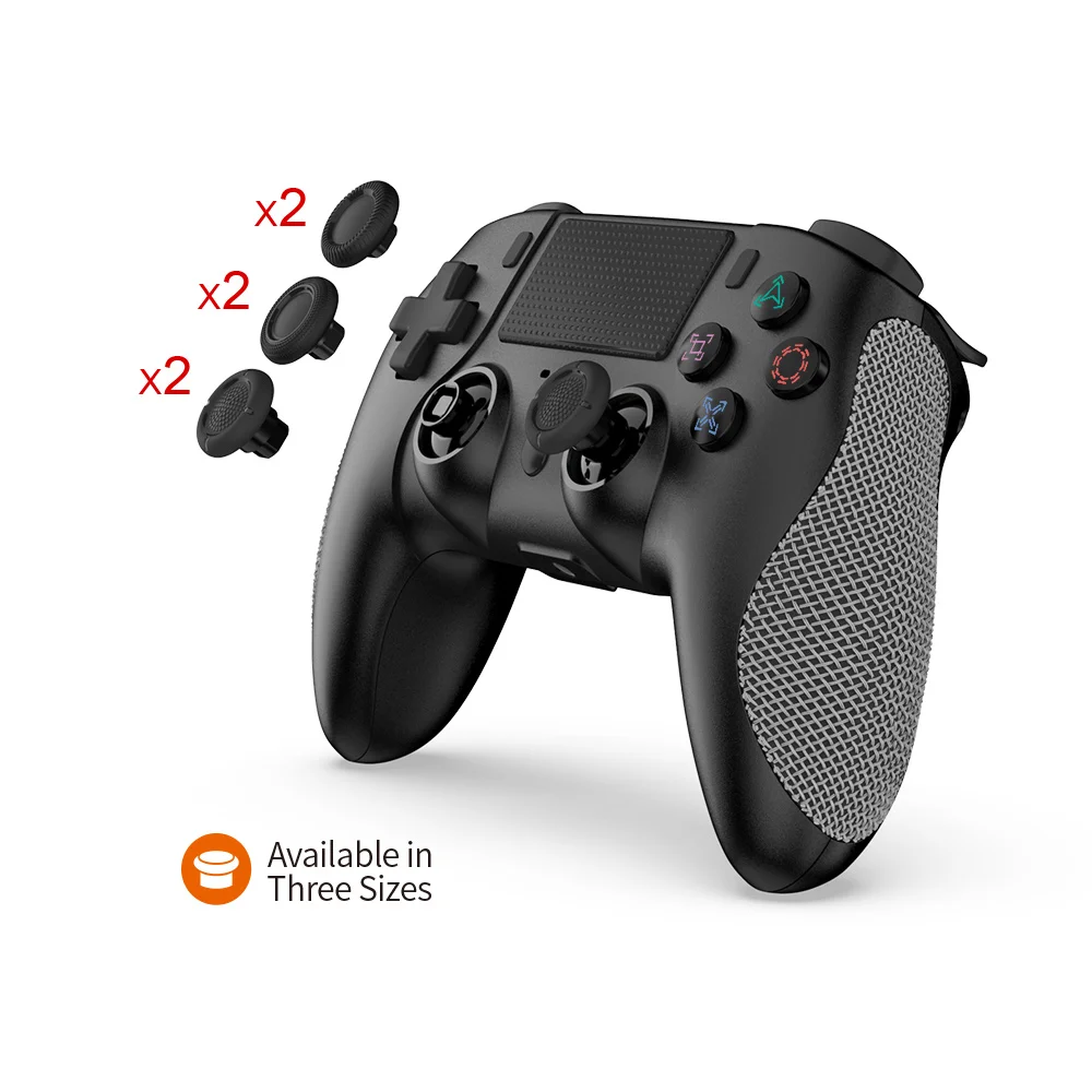 DOBE Factory Direct Supply Wireless Gamepad for PS4 PC Game Controller with Headphone Jack Dual Motor Vibration&6-Axis Gyroscope