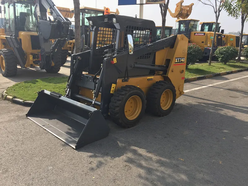 2021 Hot Sale Skid Steer Loader XT740 China brand new skidsteer loader with spare parts price